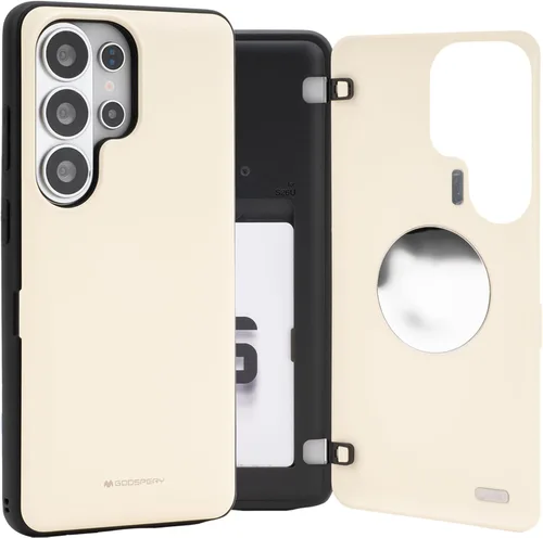 Miniatura 123 de GOOSPERY Funda tipo cartera para Samsung Galaxy S22 Ultra, [tarjetero] parachoques magnético de puerta con cierre automático, cubierta protectora