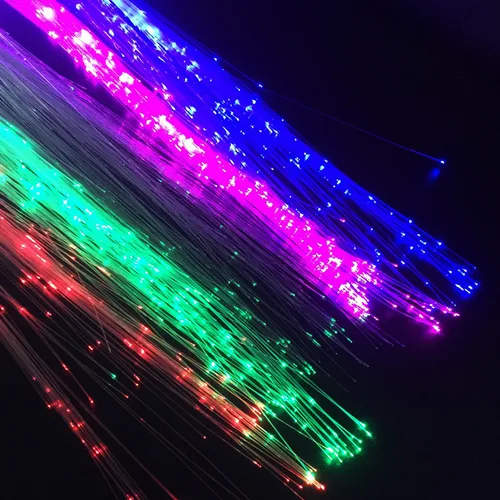 Miniatura 5 de Pinza para el cabello, paquete de 12 juguetes con luz LED intermitente, luces LED ópticas, pasadores para fiesta, horquilla de baile de bar