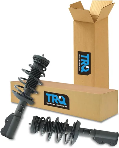 Miniatura 259 de TRQ Conjunto de Amortiguador y Resorte Delantero Cargado con Resorte Helicoidal Pre-ensamblado Compatible con Jeep Cherokee Limited AWD 14-22 Sin
