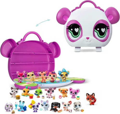 Littlest Pet Shop - Colección para Recopilar y Mostrar - Serie 4 - Gen 7 - Figura de Muñeco de Cabeza Bobble Auténtica de LPS, Animal de Juguete