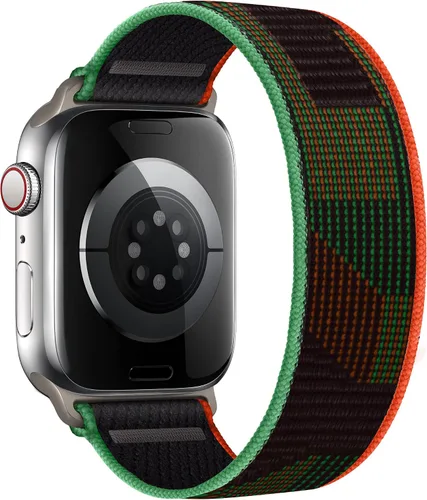 Miniatura 32 de Correas elásticas Solo Loop compatibles con Apple Watch de 38mm 40mm 41mm, trenzadas, de nailon, para mujeres y hombres, para iWatch Series