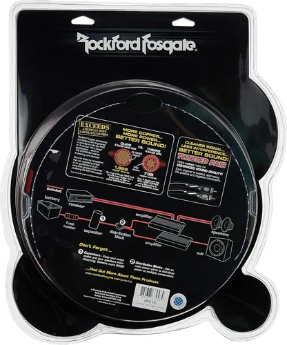 Miniatura 2 de Rockford Fosgate Kit completo de amplificador dual
