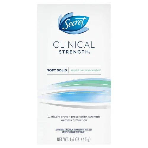 Miniatura 7 de Desodorante Secret Clinical Completely Clean, 1.6oz 3 paquetes
