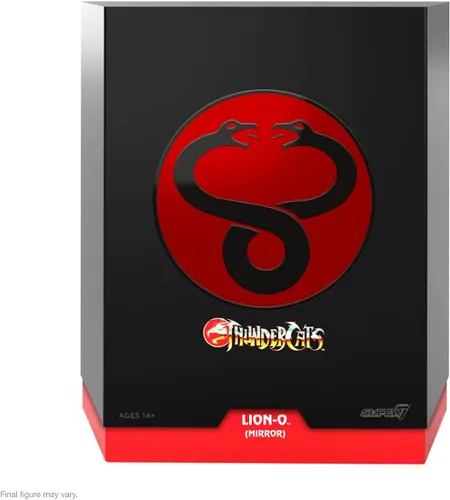 Miniatura 3 de Super7 ULTIMATES! Thundercats León-O (Espejo) - Figura de acción de Thundercats de 7" con accesorios, coleccionables clásicos de dibujos animados