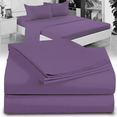 Miniatura 41 de Juego de Sábanas Twin - Sábanas de Cama Twin de Microfibra Ultra-Suave 1800 - Doble Cepillado - Bolsillos Profundos - Ajuste Fácil - Sin Arrugas