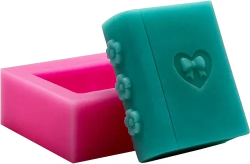 Miniatura 6 de Monqui HeartShape - Moldes de silicona con forma de corazón 3D para velas de chocolate, moldes de jabón, moldes de yeso, moldes de resina, moldes