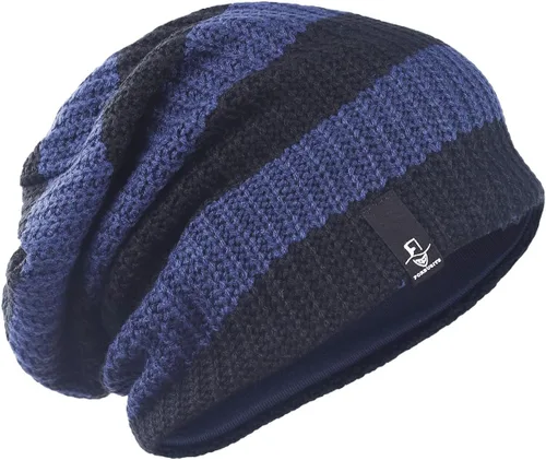 Miniatura 70 de FORBUSITE Gorro de punto largo holgado para hombre para verano e invierno, de gran