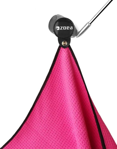 Miniatura 15 de ZOEA Toalla magnética, clip magnético para toalla de golf, tela de microfibra con patrón de gofre, imán de fuerza industrial para un fuerte agarre a