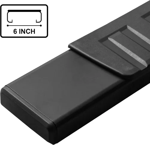 Miniatura 7 de Barras de paso laterales de 6 pulgadas, regulares, compatibles con Ford F250 F350 F450 F550 Superduty 2017-2026, cabina regular/estándar/simple