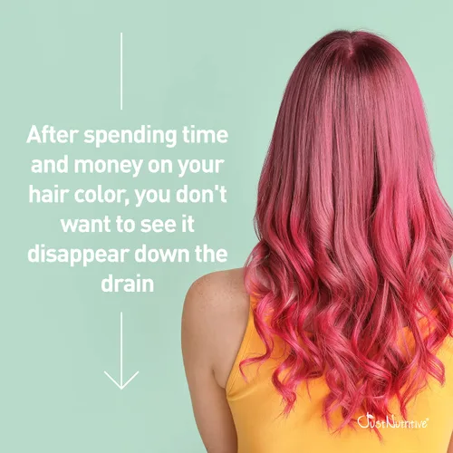 Miniatura 2 de Just Nutritive Champú, 16 onzas líquidas, protege el color para cabello teñido con sulfato, parabenos, silicona, libre de crueldad, hecho a mano