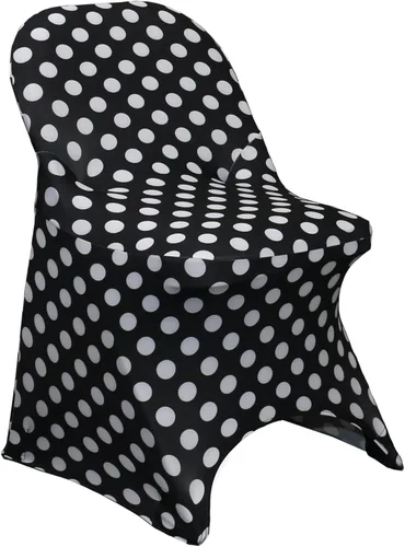 Miniatura 18 de YOUR CHAIR COVERS - Funda para silla plegable de elastano azul claro - Funda de cojín tapizada plegable elástica ajustable extraíble lavable