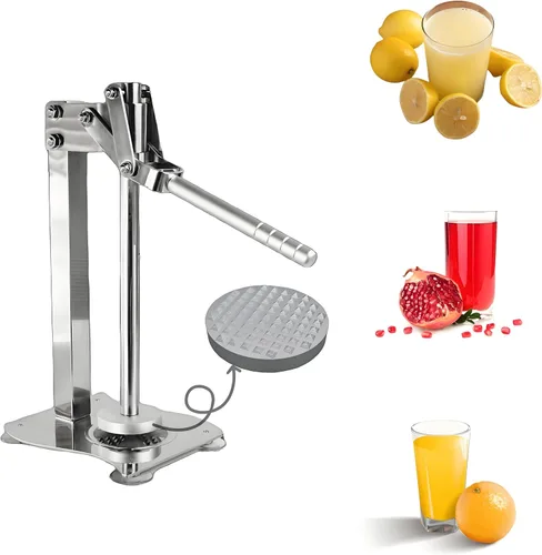 Miniatura 9 de Exprimidor manual de cítricos de acero inoxidable, exprimidor manual de cítricos – Exprimidor de mano resistente para lima naranja, prensa de frutas