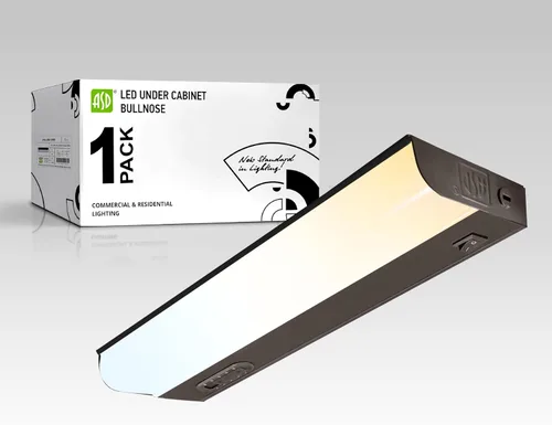 Miniatura 14 de ASD Iluminación LED para debajo del gabinete, 24 pulgadas, 12 W, 822 LM, luces regulables cableadas para debajo del gabinete para cocina, 3000