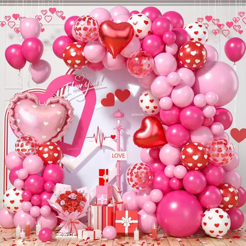 Miniatura 15 de Kit de guirnalda de arco de globos de Halloween, globos negros y rosados, globos de murciélago de aluminio fantasma para la familia, fondo de fiesta