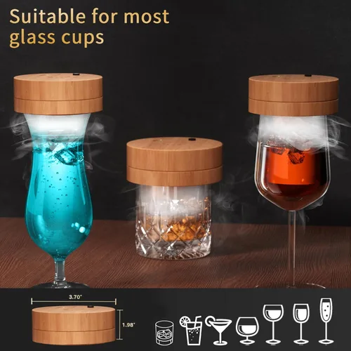 Miniatura 6 de Kit de ahumador de whisky eléctrico