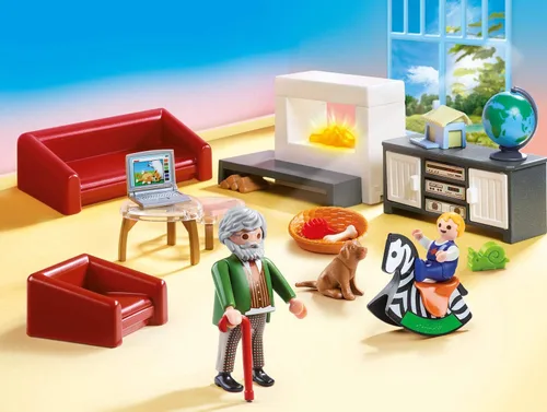 Miniatura 2 de Playmobil Cómodo paquete de muebles de sala de estar