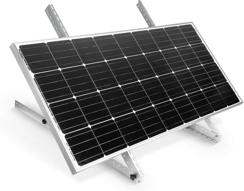 Miniatura 8 de BougeRV Soportes de montaje de panel solar ajustable de 41 pulgadas con patas de inclinación plegables, soporte de montaje en panel solar de hasta
