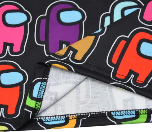Miniatura 5 de Conjunto de pijama para niños ropa de dormir con estampado de impostor Game Us para hombre manga larga ropa de dos piezas