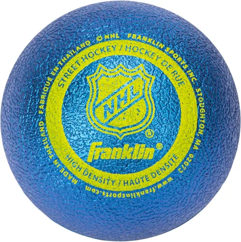 Miniatura 18 de Franklin Sports - Pelotas de hockey callejero NHL - Sin rebote para uso en exteriores y en patines - Tamaño oficial para hockey callejero juvenil
