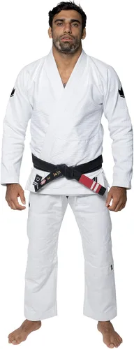 KINGZ The One Brazilian Jiu Jitsu Gi - Kimono BJJ ligero y duradero para hombre - IBJJF Legal - 400gsm Pearl Weave Pro Training