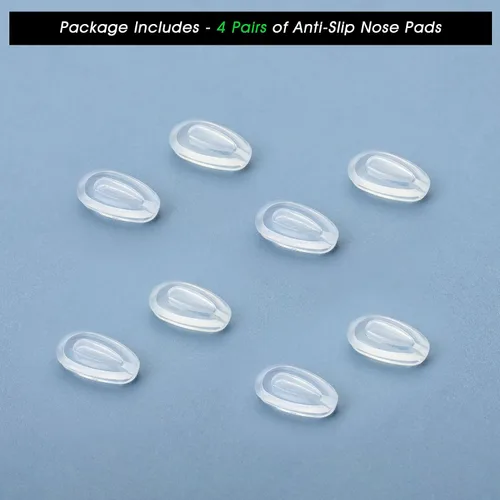 Miniatura 3 de 4 pares de almohadillas de nariz mejoradas para Oakley Feedback OO4079, Holbrook Metal OO4123, calibre 6, calibre 8, Elmont M L lentes de sol
