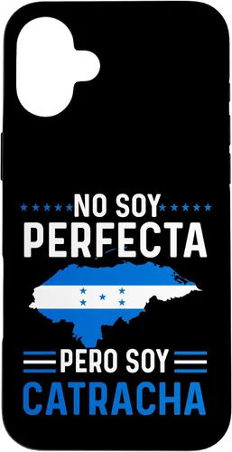 Miniatura 22 de Funda de regalo para iPhone 13 Pro Max No Soy Perfecta Pero Soy Catracha Honduras Flag Map