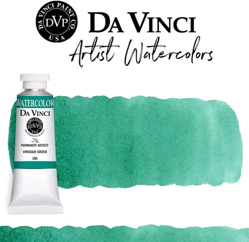 Miniatura 8 de DA VINCI PAINTS Pintura Acuarela Profesional para Artistas, Alizarin Crimson (Quinacridone), 37ml Índigo