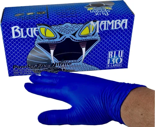 Blue Mamba Super Strong - Guantera de nitrilo 100