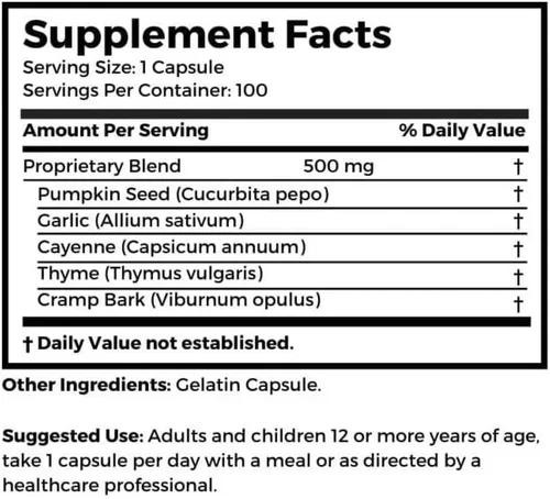 Miniatura 4 de Suplemento Dr. Clark Raz-Caps, 500 mg, 100 cápsulas de gelatina