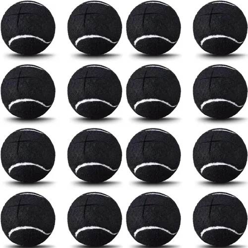 Paquete de 16 pelotas de tenis precortadas para sillas, pelotas antideslizantes para patas de goma, cubiertas de tenis para muebles, patas y