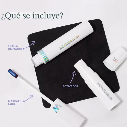 Miniatura 9 de Wonderskin Wonder Blading Mancha de Labios Todo el Día Mascarilla Despegable y Kit Revelador - Tinte de Labios Nude Duradero e Impermeable, Kit