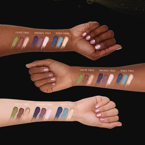 Miniatura 7 de Luxury by Sofia Sombra de ojos natural (Aqua Trio)