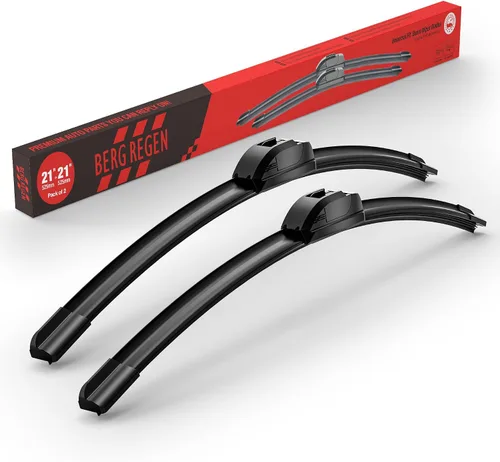 Miniatura 19 de BERG REGEN Escobillas de limpiaparabrisas de 13 + 13 pulgadas de repuesto para Jeep Wrangler 1997-2006, calidad original de equipo original