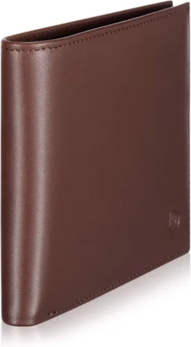 Miniatura 49 de HISCOW Billeteras plegables de cuero de grano completo para hombres, billetera minimalista delgada para hombre, regalos para papá, cumpleaños, día