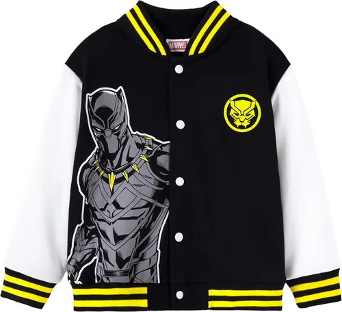 Miniatura 7 de Chaqueta bomber de Disney Marvel Spider Man Toy Story Cars McQueen, abrigo universitario de cárdigan, ligera, con botones de presión, sudaderas