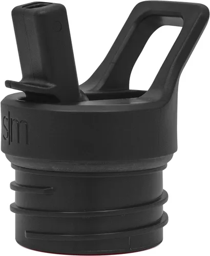 Miniatura 5 de Simple Modern Botella de agua con tapa de pajita de boca estrecha, termo de metal aislado al vacío, de acero inoxidable, reutilizable, a prueba