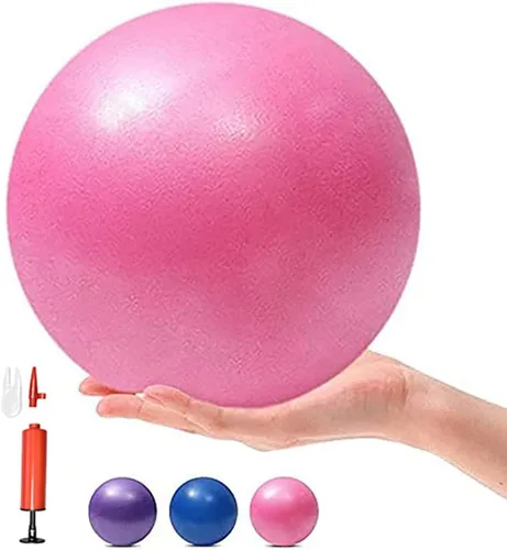 Mini pelotas de yoga para ejercicio de pilates de 6 pulgadas Barre para estabilidad en el hogar, entrenamiento suave, terapia física, mejora el