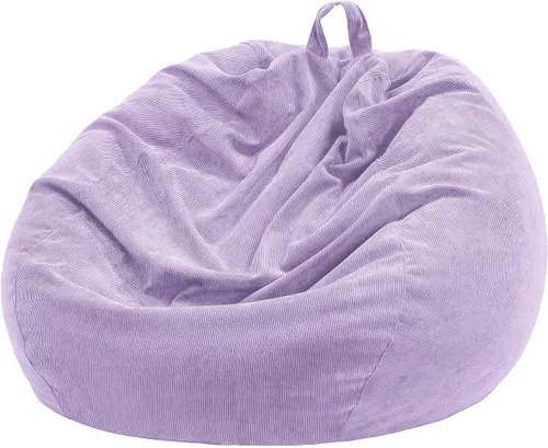 Miniatura 14 de Funda para Silla Puf de 3 pies (Sin Relleno) 35"×43" Almacenamiento Grande de Animales de Peluche Silla Puf Lavable Funda para Silla Puf Grande
