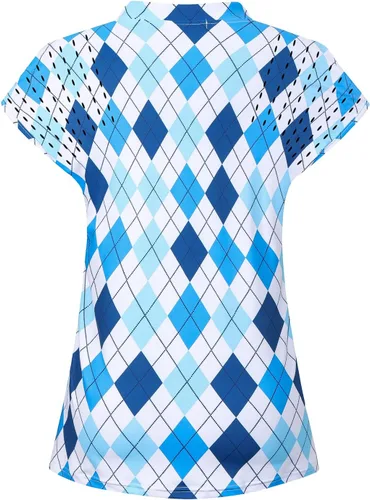 Miniatura 24 de Camisetas tipo polo de golf para mujer, ligeras que absorben la humedad, camisetas atléticas de tenis