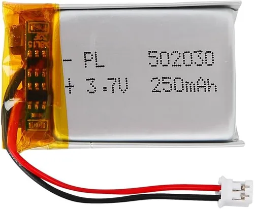 Miniatura 81 de 652030 Batería Lipo de 3.7V 350mAh 652030 Cargable Paquete de Batería de Polímero de Litio con Conector JST PH2.0mm para Dispositivo Electrónico