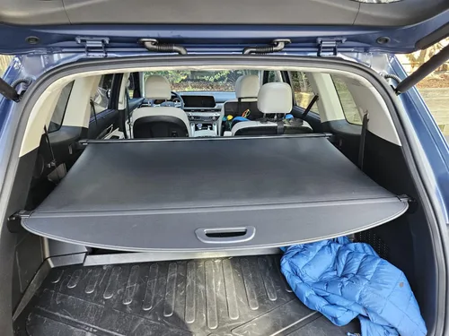 Miniatura 6 de Cubierta de seguridad para carga Compatible con Kia Telluride 2025 2024 2023 2022 2021 2020, pantalla de privacidad negra, retráctil, para Kia
