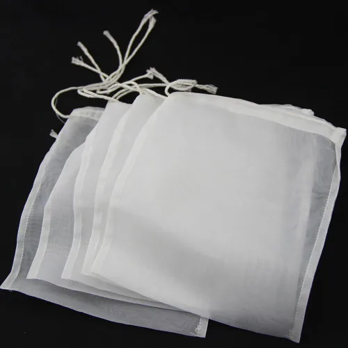 UP100 5 bolsas de nailon para colar, malla fina, sidra de vino de cerveza casera Dry Hop (9.5 x 14 pulgadas (ancho x alto)