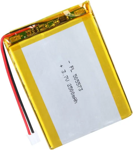 Miniatura 58 de 652030 Batería Lipo de 3.7V 350mAh 652030 Cargable Paquete de Batería de Polímero de Litio con Conector JST PH2.0mm para Dispositivo Electrónico