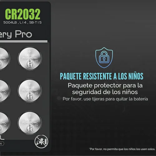 Miniatura 4 de POWEROWL Paquete de 12 Baterías CR2032 de Alta Capacidad - Reemplazo de Batería CR2032 de Litio 3V para Apple Airtag, Llavero, Control Remoto