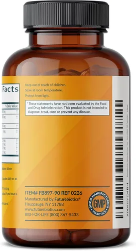 Miniatura 7 de Futurebiotics Glucosamina, condroitina, cúrcuma y MSM fórmula avanzada para articulaciones, apoya articulaciones saludables y movilidad, sin OMG, 90