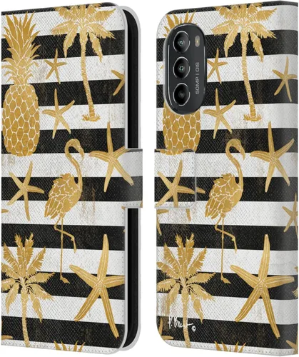Miniatura 7 de Head Case Designs Officially Licensed Paul Brent Agate Mermaid Coastal Leather Book Wallet Case Cover Compatible with Motorola Moto G82 5G