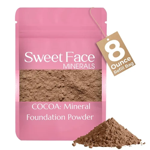 Miniatura 47 de Sweet Face Minerals - Recambio de polvo de base (BEIGE) (bolsa de 0.42 oz) por Sweet Face Minerals, polvo de maquillaje ligero y mineral suelto