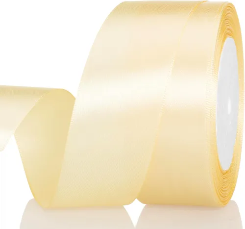 Miniatura 10 de Atrbb Cinta de satén de 25 yardas, 1-1/2 pulgadas de ancho, perfecta para bodas, lazos hechos a mano y envoltura de regalos, lila