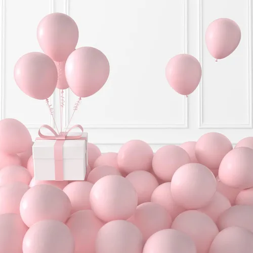 Miniatura 54 de KALOR Globos dorados champagne, 100 piezas de 5 pulgadas de globos mini de látex mate para arco de guirnalda de globos, decoración de cumpleaños