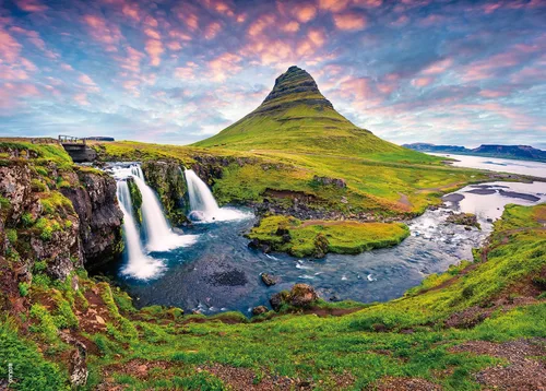 Rompecabezas para adultos de 1000 piezas Islandia, grueso, resistente, rompecabezas de 1000 piezas entrelazado preciso para mayores de 14 años,